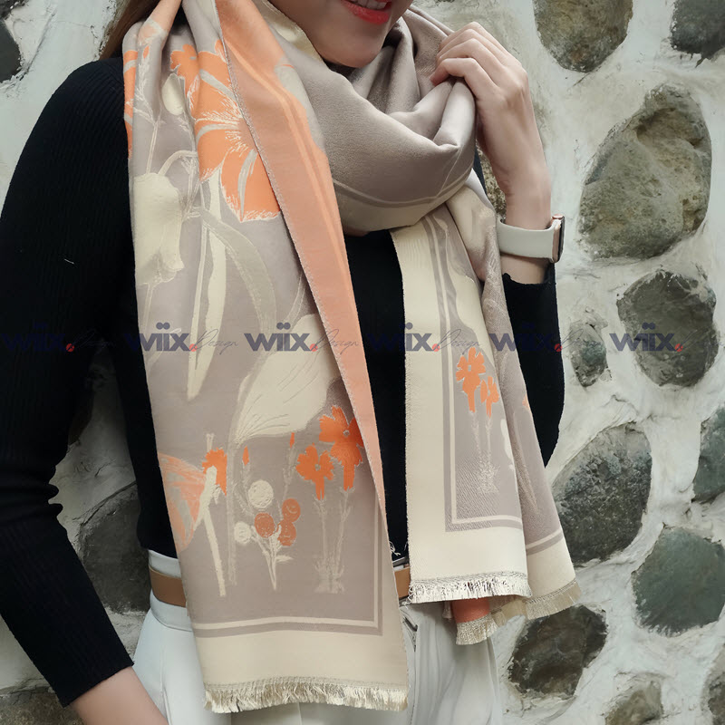 Discover Luxury KQ-WD02 Women's Cashmere Scarf