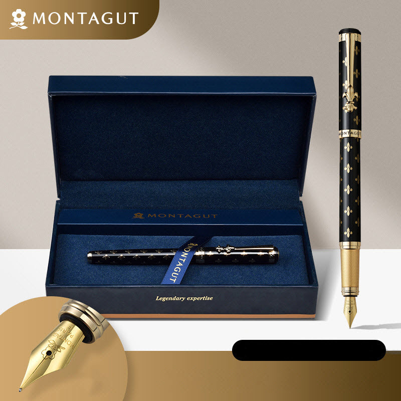 Elevate Your Signature with the Montagut M0810 Monogram Fountain Pen