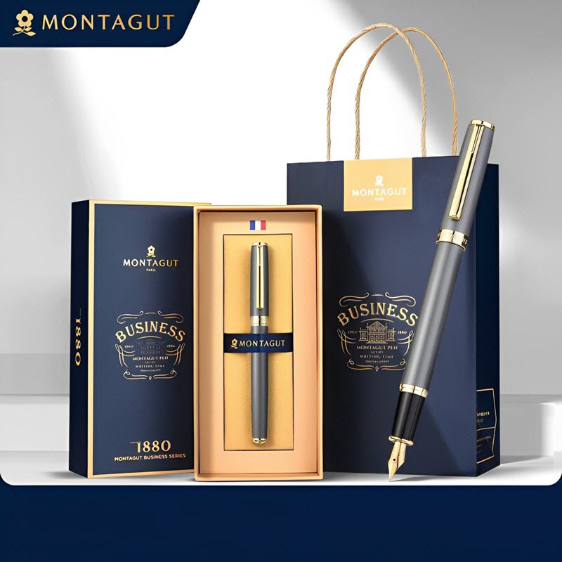 Montagut MM303 Signature Fountain Pen Set: A Touch of Class and Precision