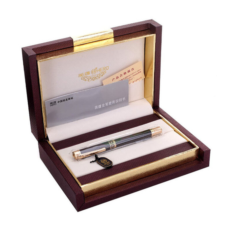 Hero Premium 12K Gold-Plated Fountain Pen