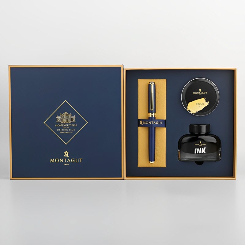 Montagut MT 0981 Blue Fountain Pen Gift Set