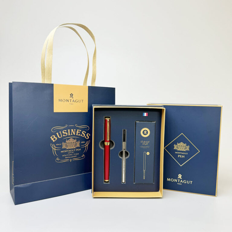 Montagut MT018 Premium Red Signature Pen Set