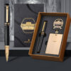 Montagut MT021 Premium Black Rollerball Pen Set