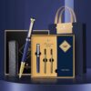 Montagut MT535 Deep Blue Luxury Ballpoint Pen Set
