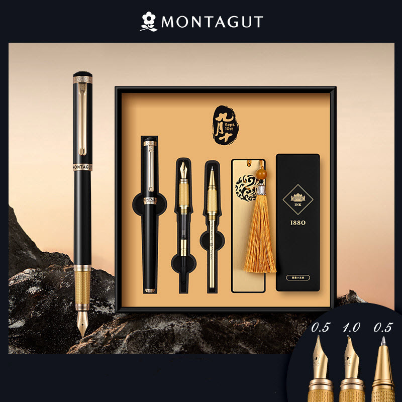 Montagut Black Signature Pen Set Special Edition for Teachers