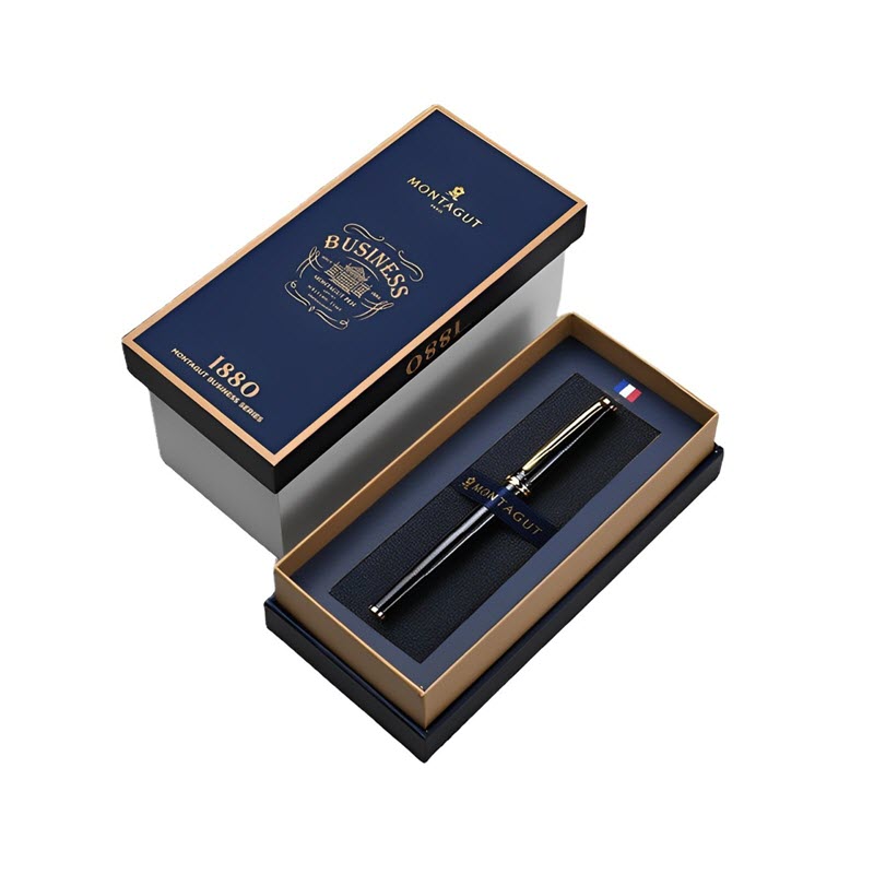 Luxury Montagut MT305 Black Ballpoint Pen