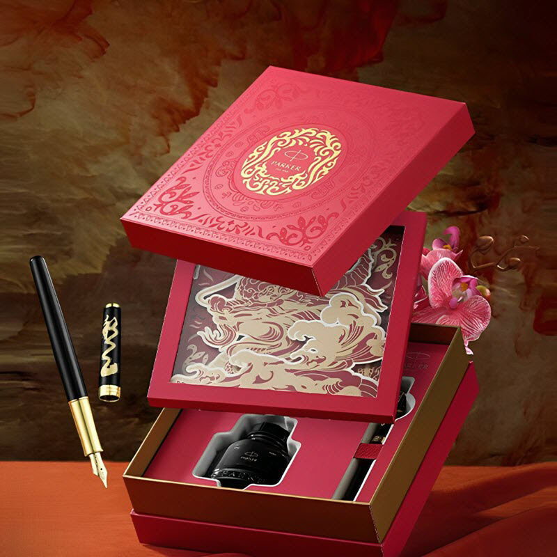 Parker Sonnet Dragon 23 Black Special Edition Fountain Pen