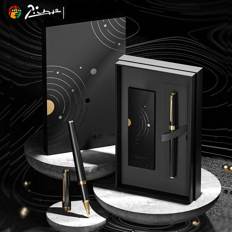 Picasso 717 RB Black Luxury Ballpoint Pen Set