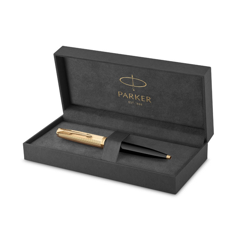 Parker 51 DLX BLK GT BP 2123513 Premium Ballpoint Pen