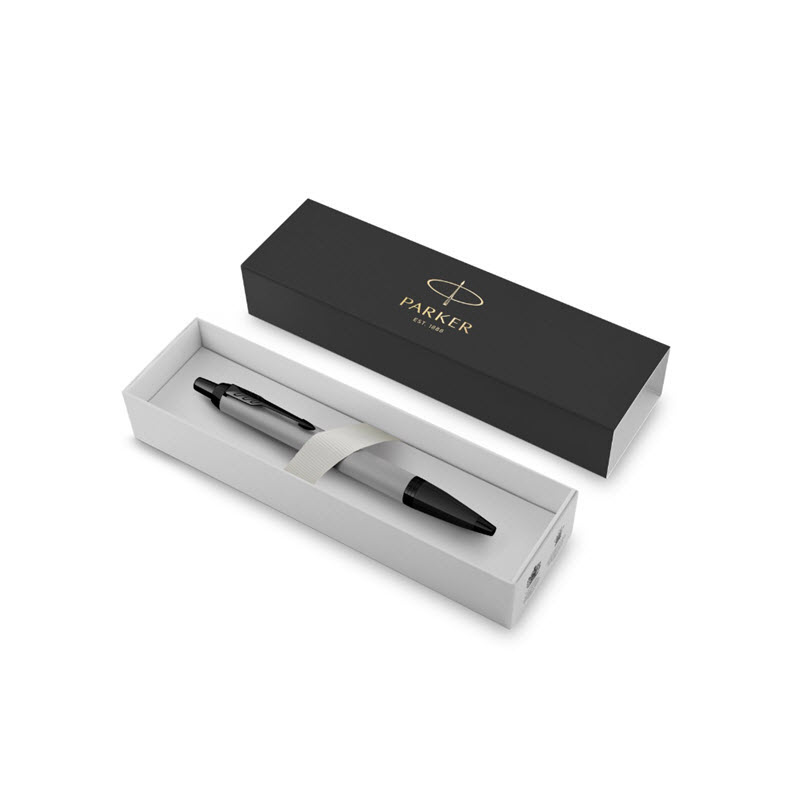 Parker IM MGREY BT-2127894Z Gray Ballpoint Pen