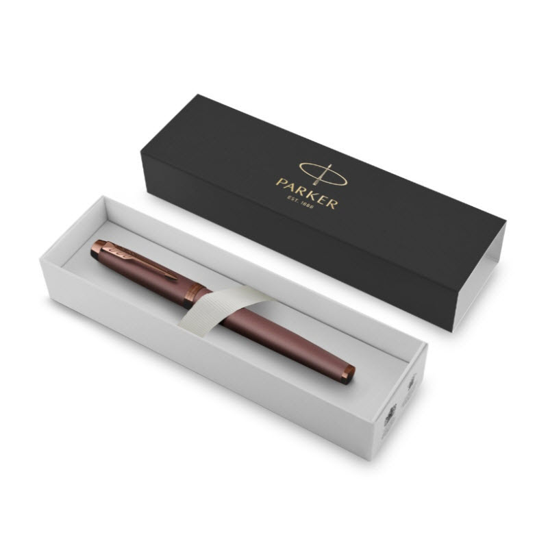 Parker IM MONO REDPURP F-2190488 Rollerball Pen
