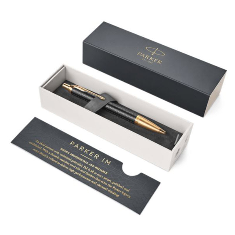 Parker IM PRM X Black GT TB4 1975662 Premium Signature Pen