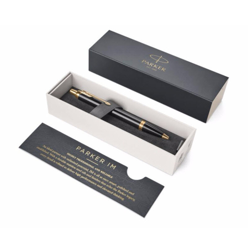 Parker IM X-Black GT TB4-1975638 Premium Ballpoint Pen