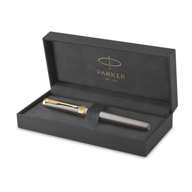 Premium Parker INGNTY GREY GT 2213794 Rollerball Pen – Authentic