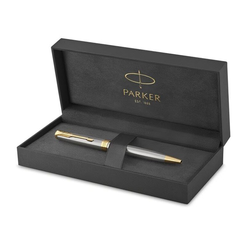 Parker SON X Stainless Steel GT TB-1950798 Luxury Ballpoint Pen