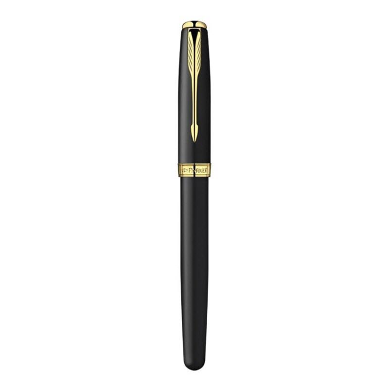 Parker Sonnet Matte Black GT S0817970 Rollerball Pen
