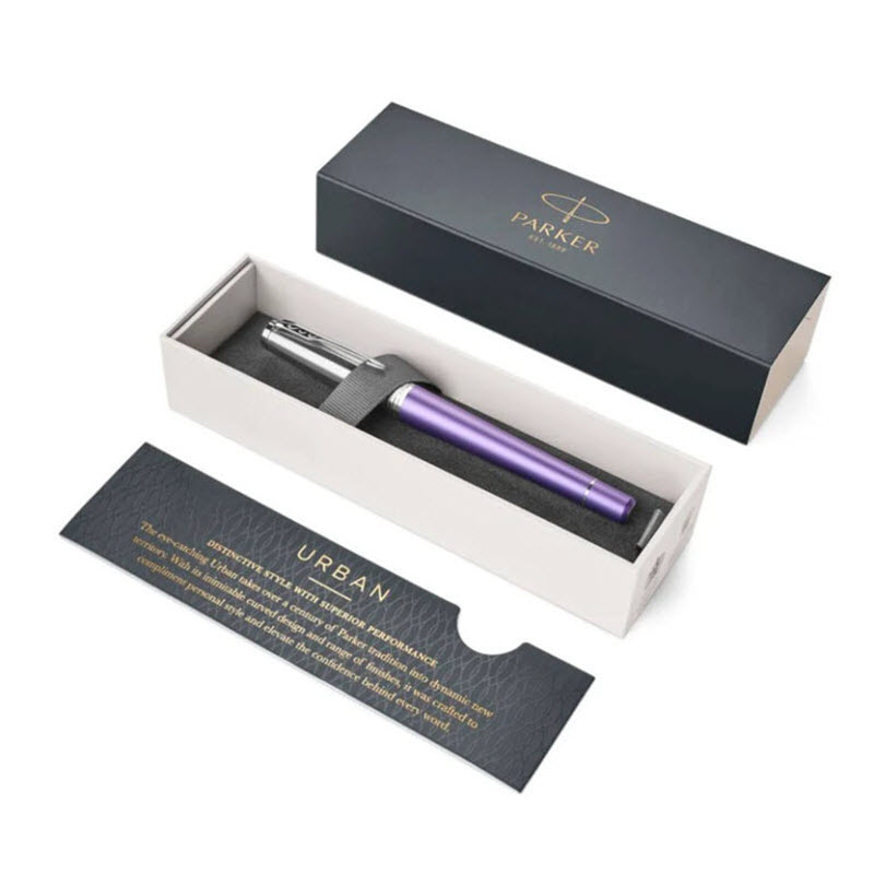 Parker URB PRM X Violet TB4 1975537 Premium Rollerball Pen
