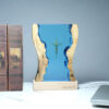 EPX014 Jesus Cross Epoxy Resin Lamp