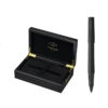 Parker Elite F-Black Rollerball Pen in Premium Wooden Box