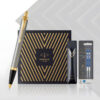 Parker IM Brushed Metal GT TB4-1975642 Ballpoint Pen Gift Set