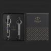 Parker IM Grey Ballpoint Pen Gift Set with Extra Refill
