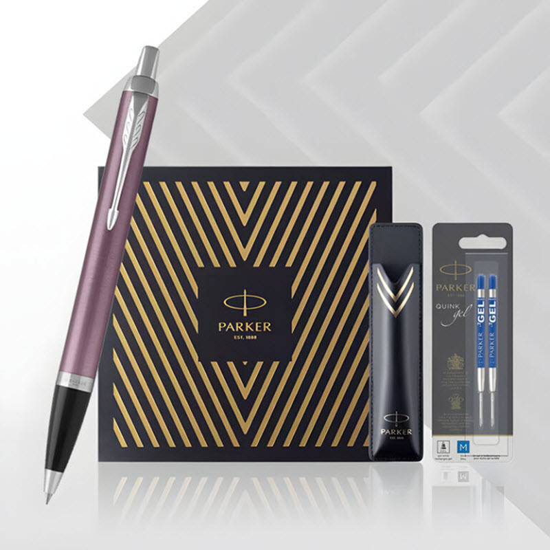 Parker IM Light Purple CT TB4-1975646 Ballpoint Pen Gift Set