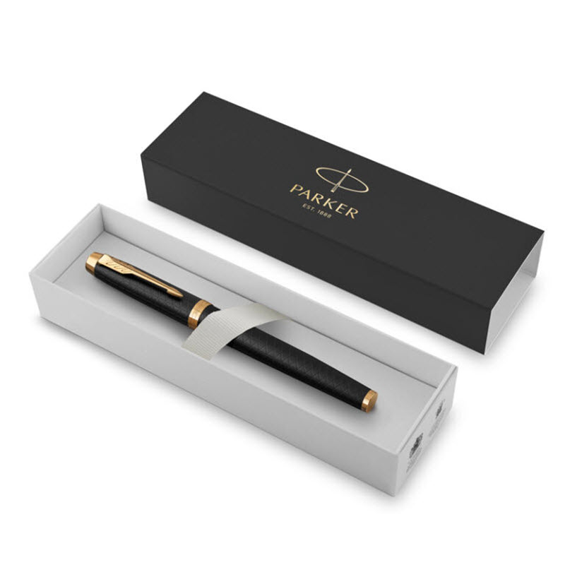 Parker IM PRM X BLK GT TB4 1975588 Luxury Rollerball Pen