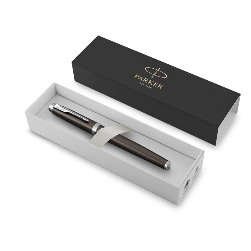 Parker IM X DK Espresso CT TB4 1975579 Rollerball Pen