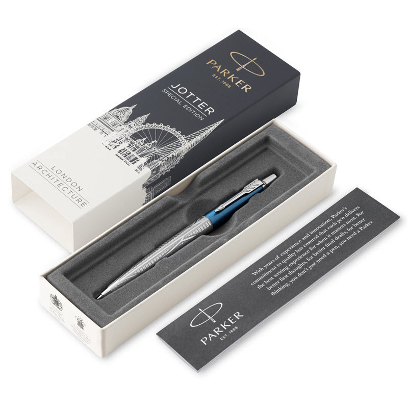 Parker JOT SE Sky Blue CT GB6 2025828 Ballpoint Pen