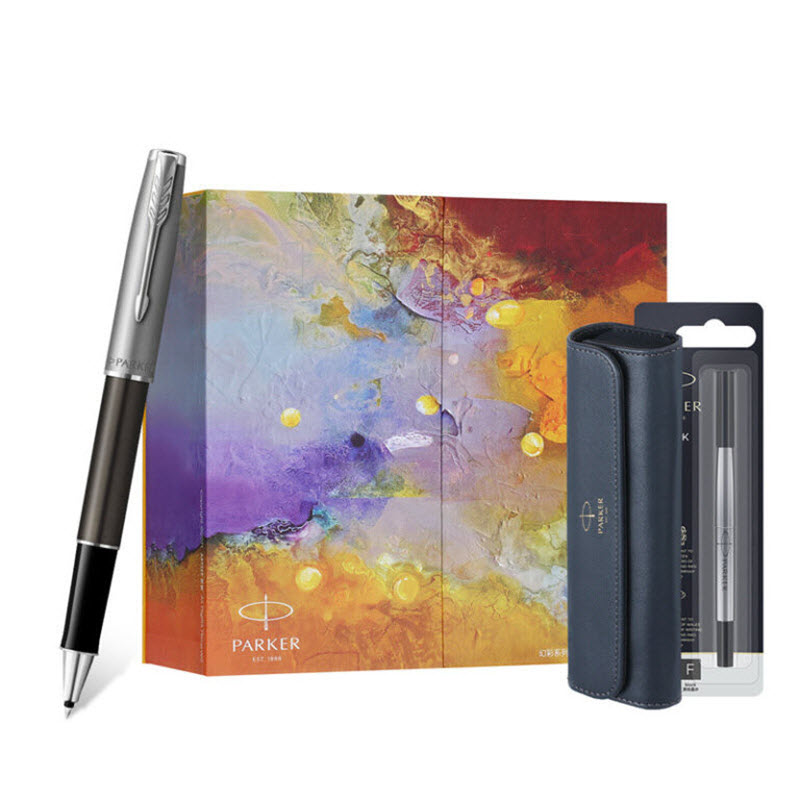 Parker PK086 Brown Rollerball Pen Gift Set