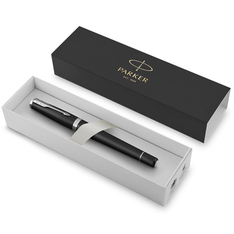 Parker URB Muted Black CT TB4 1975487 Fountain Pen Timeless Personalized Gift