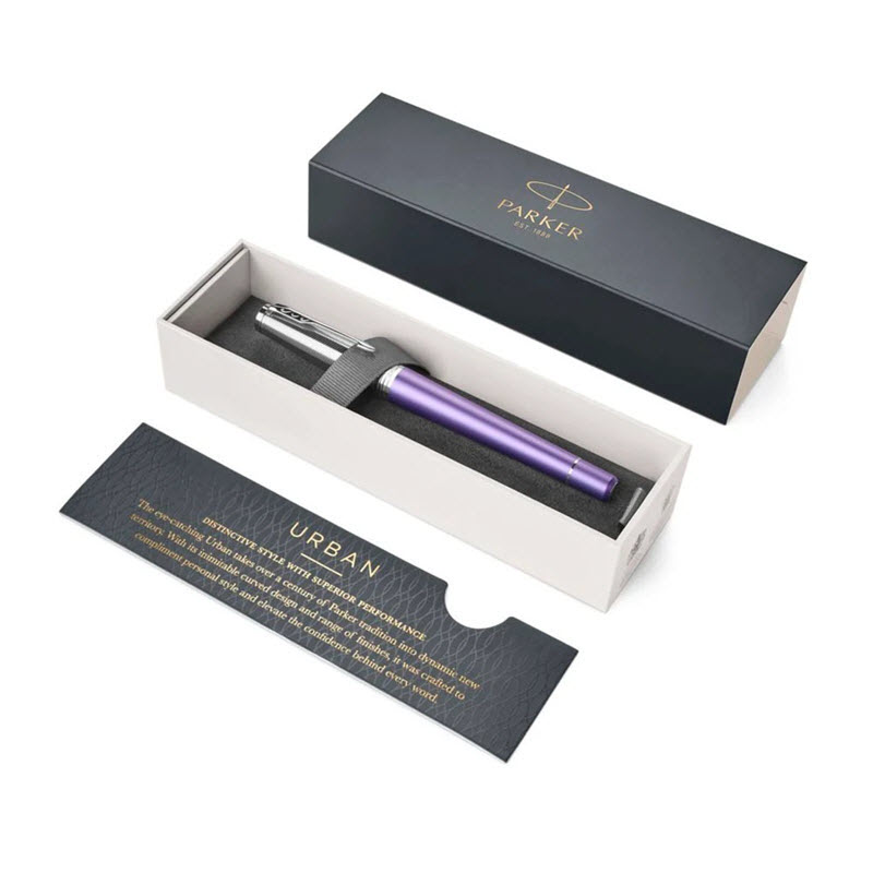 Parker URB PRM Violet TB4 1975517 Original Fountain Pen