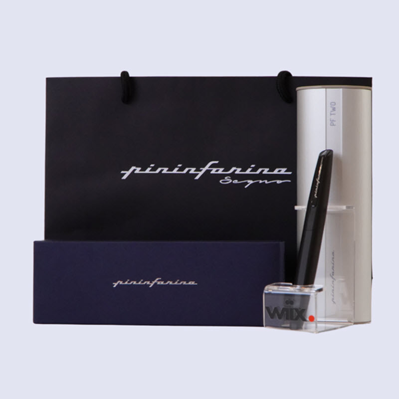 Pininfarina PF Two Black NPKRE01737 Rollerball Pen
